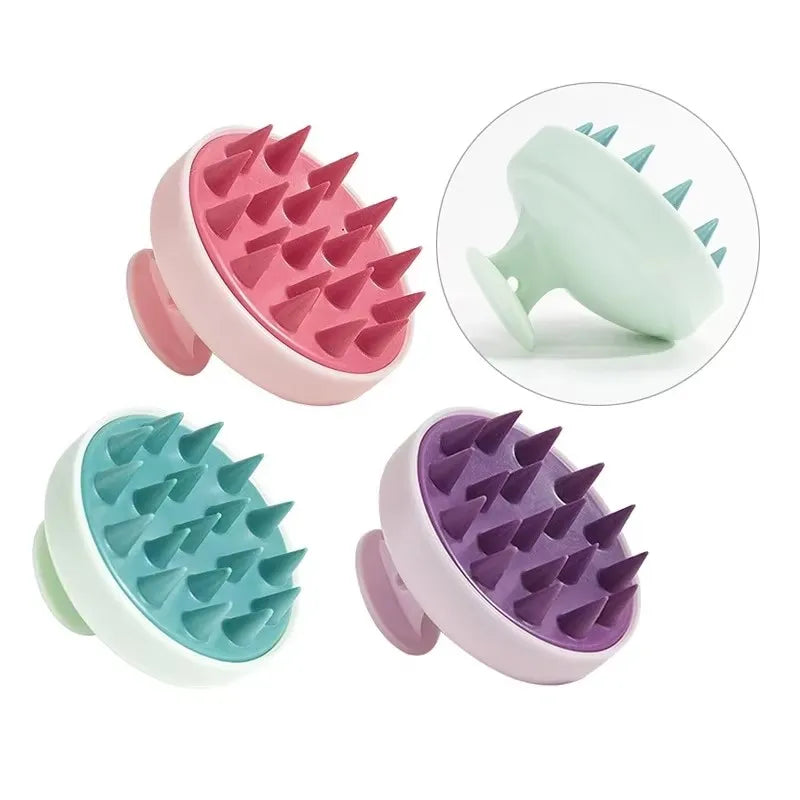 Brosse à shampoing en Silicone, peigne de Massage du cuir chevelu, peignes de lavage des cheveux, bain-douche, brosses de Massage corporel, outils de Salon de coiffure, 1 pièce