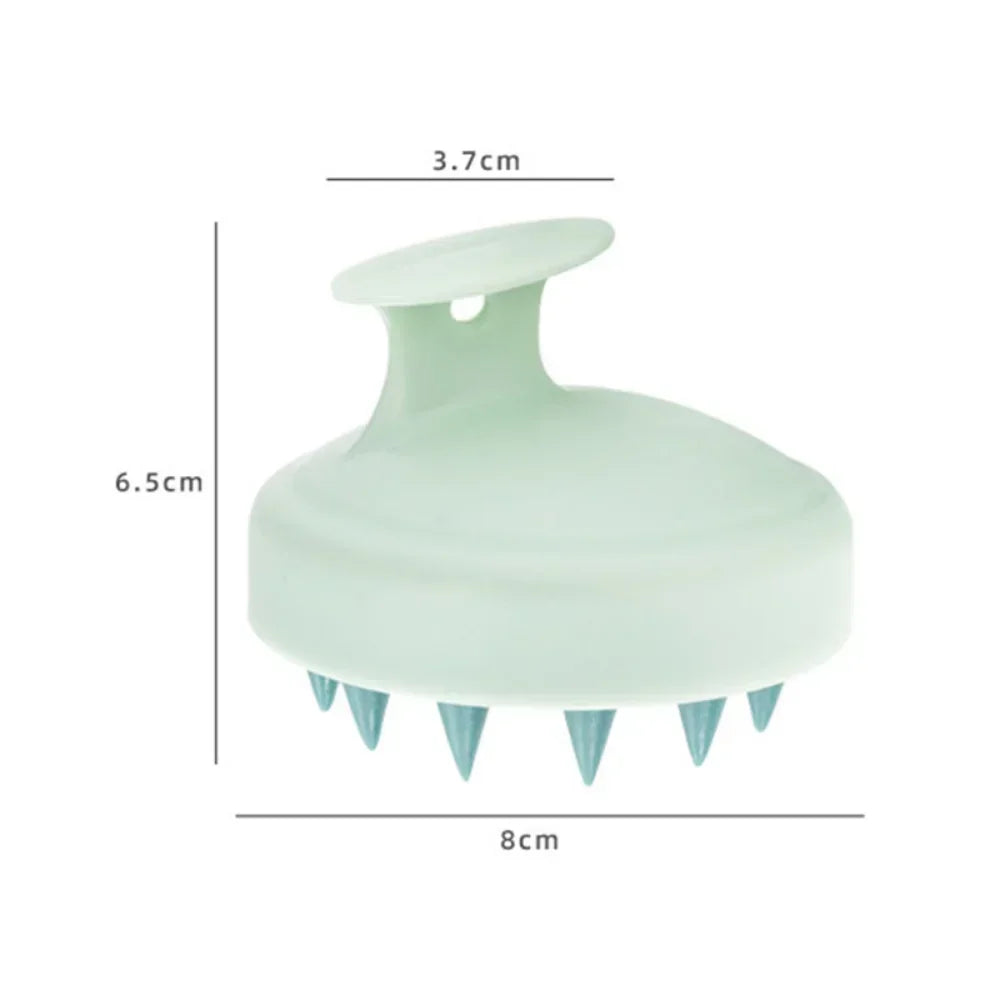 Brosse à shampoing en Silicone, peigne de Massage du cuir chevelu, peignes de lavage des cheveux, bain-douche, brosses de Massage corporel, outils de Salon de coiffure, 1 pièce