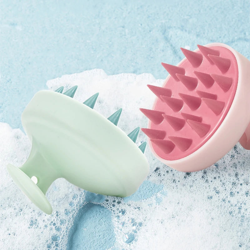 Brosse à shampoing en Silicone, peigne de Massage du cuir chevelu, peignes de lavage des cheveux, bain-douche, brosses de Massage corporel, outils de Salon de coiffure, 1 pièce