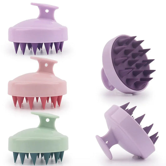 Brosse à shampoing en Silicone, peigne de Massage du cuir chevelu, peignes de lavage des cheveux, bain-douche, brosses de Massage corporel, outils de Salon de coiffure, 1 pièce